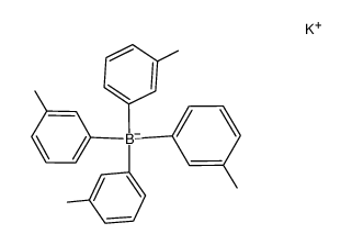 potassium tetra(m-tolyl)borate Structure
