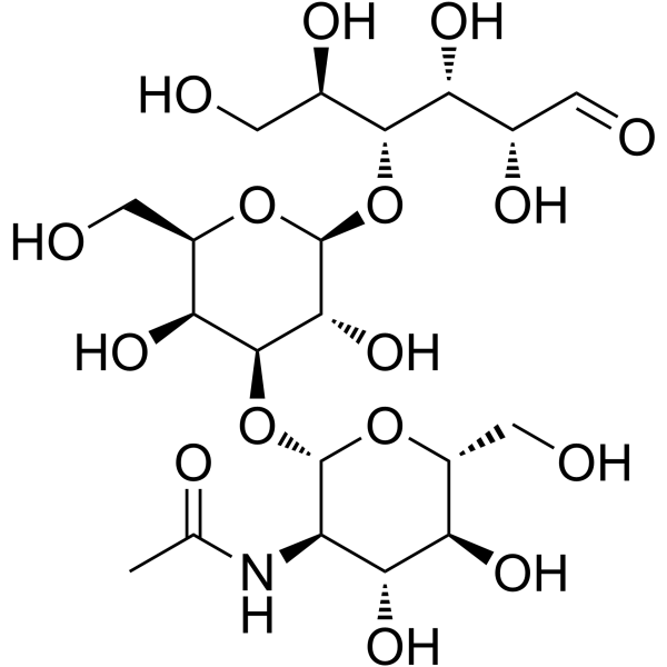 Lacto-N-triose II Structure