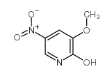 3-甲氧基-5-硝基吡啶-2-醇结构式