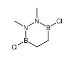 3,6-dichloro-1,2-dimethyl-1,2,3,6-diazadiborinane Structure