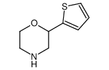 2-(2-噻吩)吗啉结构式