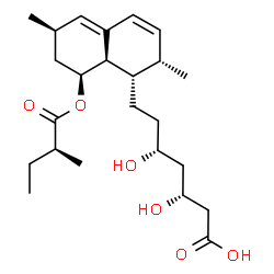 mevinolinic acid Structure