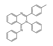 N,3-diphenyl-2-(p-tolyl)quinazolin-4(3H)-imine结构式