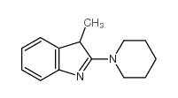 3H-Indole,3-methyl-2-(1-piperidinyl)-(9CI) Structure