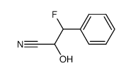 Benzenepropanenitrile,-bta--fluoro--alpha--hydroxy- Structure