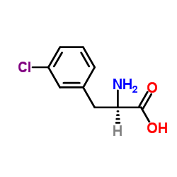 D-3-Chlorophenylalanine Structure