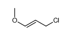 3-chloro-1-methoxyprop-1-ene Structure