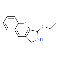 1H-Pyrrolo[3,4-b]quinoline,3-ethoxy-2,3-dihydro-(9CI)结构式