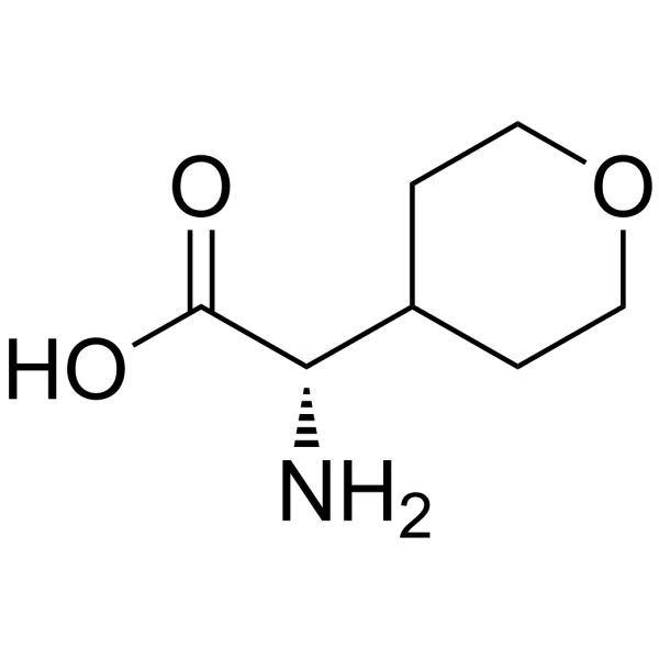 l-4'-tetrahydropyranylglycine Structure