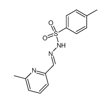 4-methyl-N'-((6-methylpyridin-2-yl)methylene)benzenesulfonohydrazide结构式