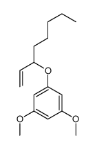 1,3-dimethoxy-5-oct-1-en-3-yloxybenzene Structure
