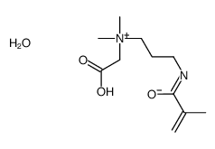 (carboxymethyl)dimethyl-3-[(2-methyl-1-oxoallyl)amino]propylammonium hydroxide结构式