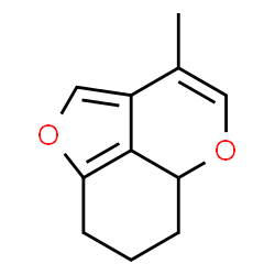 Furo[4,3,2-de][1]benzopyran, 5a,6,7,8-tetrahydro-3-methyl-, (5aR)- (9CI)结构式