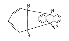 9,10,12,13-Tetrahydro-11H-9,10[1',2']-endo-cycloheptanthracen-9-carbonitril Structure