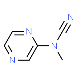 Cyanamide, methylpyrazinyl- (9CI)结构式