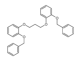 1-phenylmethoxy-2-[3-(2-phenylmethoxyphenoxy)propoxy]benzene Structure