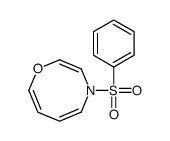 4-(benzenesulfonyl)-1,4-oxazocine Structure