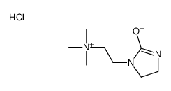 trimethyl-[2-(2-oxoimidazolidin-1-yl)ethyl]azanium,chloride Structure
