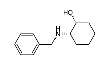 (1R,2S)-2-Benzylamino-1-cyclohexanol structure