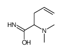 2-(dimethylamino)pent-4-enamide Structure