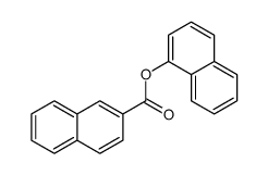 naphthalen-1-yl naphthalene-2-carboxylate Structure