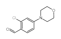 2-氯-4-(4-吗啉基)苯甲醛结构式