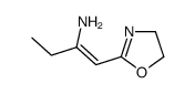 1-(4,5-dihydro-1,3-oxazol-2-yl)but-1-en-2-amine结构式