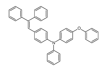 4-(2,2-diphenylethenyl)-N-(4-phenoxyphenyl)-N-phenylaniline Structure