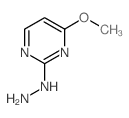 2-Hydrazino-4-methoxypyrimidine Structure