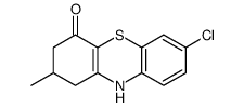 7-chloro-2-methyl-1,2,3,10-tetrahydrophenothiazin-4-one结构式
