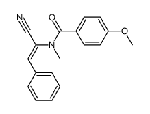 (Z)-α-cinnamonitrile Structure