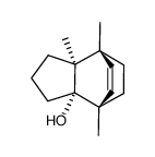 (1RS,2RS,6RS,7SR)-1,6,7-trimethyltricyclo[5.2.2.02,6]undec-8-en-2-ol结构式