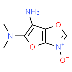 Furo[2,3-d]oxazole-5,6-diamine,N,N-dimethyl-,3-oxide (9CI)结构式
