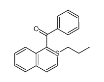 1-benzoyl-2-n-propyl-1H-2-thianaphthalen-2-ium-1-ide结构式