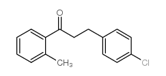 3-(4-CHLOROPHENYL)-2'-METHYLPROPIOPHENONE结构式