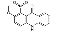 2-methoxy-1-nitro-10H-acridin-9-one结构式