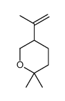 2,2-dimethyl-5-prop-1-en-2-yloxane Structure