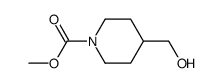 Methyl 4-(hydroxymethyl)piperidine-1-carboxylate Structure