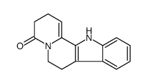 3,6,7,12-tetrahydro-2H-indolo[2,3-a]quinolizin-4-one结构式