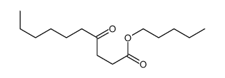 pentyl 4-oxodecanoate Structure