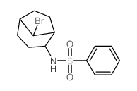 N-(8-bromo-2-bicyclo[3.2.1]octyl)benzenesulfonamide Structure