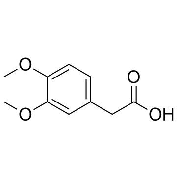 3,4-Dimethoxyphenylacetic acid Structure