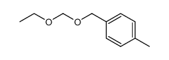 4-methyl-1-(ethoxymethoxy)methyl benzene Structure