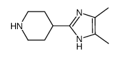 4-(4,5-dimethyl-1H-imidazol-2-yl)piperidine Structure