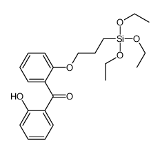 2-hydroxyphenyl [3-(triethoxysilyl)propoxy]phenyl ketone structure