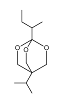 4-butan-2-yl-1-propan-2-yl-3,5,8-trioxabicyclo[2.2.2]octane结构式