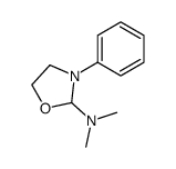 2-dimethylamino-3-phenyl-1,3-oxazolidine Structure