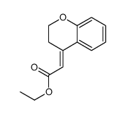 ethyl (2E)-2-(2,3-dihydrochromen-4-ylidene)acetate结构式