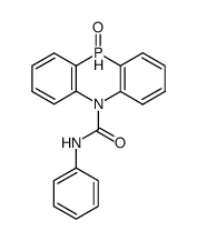 10-oxo-10H-10λ5-phenophosphazine-5-carboxylic acid anilide Structure