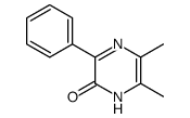 5,6-dimethyl-3-phenyl-1H-pyrazin-2-one结构式